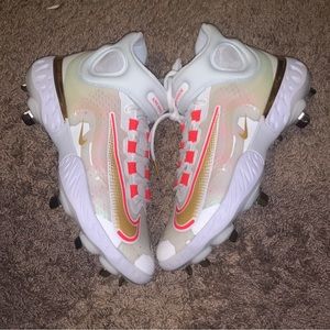Nike Alpha Huarache Elite 4 Mid Baseball Cleats Men’s Size 7.5 FD2744-161